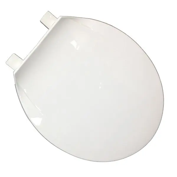 Jones Stephens Functionality Grade - Light Duty Plastic Seat, White, Round Closed Front Cover, U100500