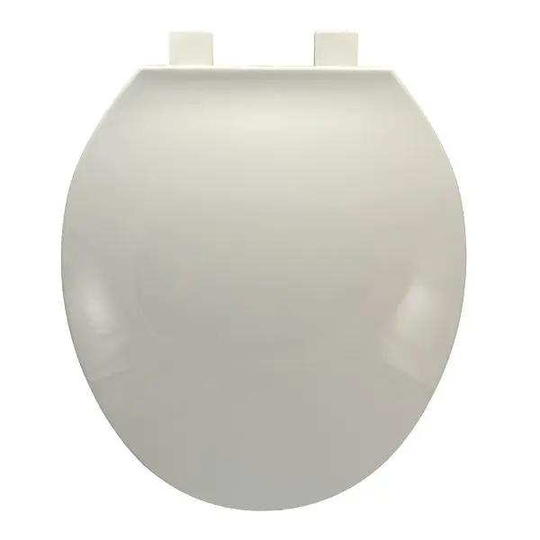 Jones Stephens Heavy Duty Commercial Plastic Seat, White, Round Closed Front Cover, C801800