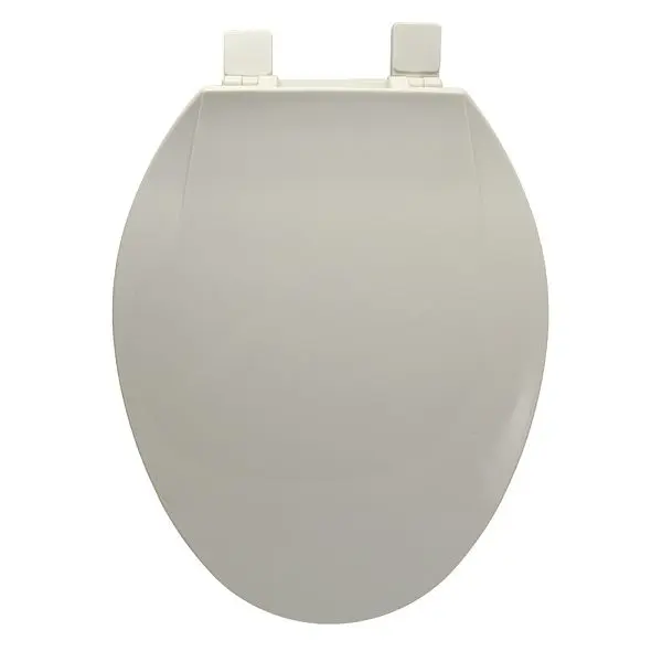 Jones Stephens Quality Polypropylene Seat, Ivory, Elongated Open Front Cover, C8033O00