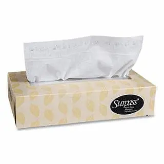 Kimberly-Clark Adaptable Exceed Facial Tproblems, 8 L x 8.3 W Per Sheet, Off-White, 60 Pieces, 21390