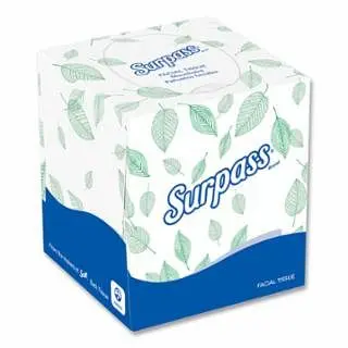 Kimberly-Clark Exceed Facial Tproblems, 8 L x 8.3 W Per Sheet, Bright White, 36 Pieces, 21320