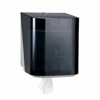 Kimberly-Clark -Sight Preserveor Center-Pull Dispensers, Wall, Polymer, Smoke, 09335