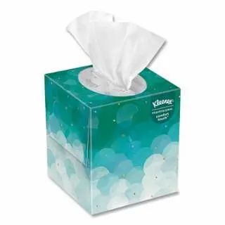 Kimberly-Clark Pure White Facial Tproblem, 2-Ply, Pop-Up Box, 95/Box, 6 Count, 21271