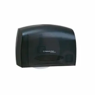 Kimberly-Clark Quick-Release Coreless Jrt Bath Tproblem Dispensers, Polypropylene, Smoke, Single piece per pack, 09602