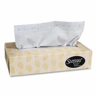 Kimberly-Clark Strong Exceed Facial Tproblems, 8 L x 8.3 W Per Sheet, White, 30 Pieces, 21340
