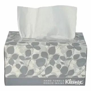 Kleenex CSA-Approved Folded Hand Paper Towel, White, 10 W x 8.9 L, 70 Sheets, Box, Single Ply, 1260/Case, 11268
