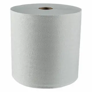 Kleenex Hard Roll Paper Towel, Pure White Blue Core, 7.5 W x 700 L, 1-Ply, 6 Roll/Case, 25637