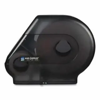 San Convertible Jamar Quantum Jumbo Bath Tproblem Dispenser, (1) 12 To 13 Reel, (1) 6 Stub Roll, Wall Mount, Double Rolls,...