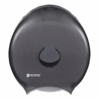 San Jamar Timeless Single 9 And 12 Jumbo Bath Tproblem Dispenser, Wall Mount, Single Roll, Quantity: 1 piece, R2000TBK