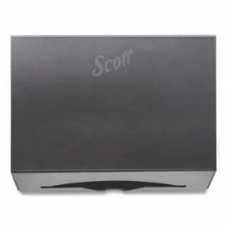 Scott Scottfold Space-saving Folded Towel Dispenser, Wall Mounted, Stainless Steel, Stainless, Quantity: 1 piece, 09216