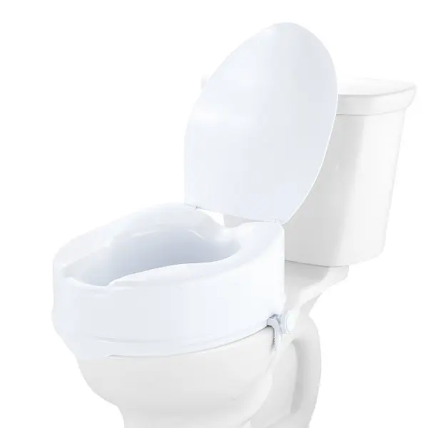 VEVOR Raised Toilet Seat 5" Raised 300 lbs Universal Toilet Riser Elderly, LBSDSJGMTZDWLVTBMV0