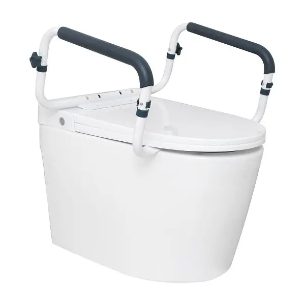 VEVOR Toilet Securety Rail, 300LBS End Capacity Toilet Seat Frame, WTMTAQLG300B6N2GUV0