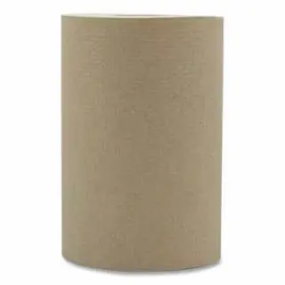 Victoria Bay Roll Paper Towel, 1-Ply, Recycled Paper, Embossed, Kraft, 350 ft L, Hardwound, 12/Case, VBRT350K
