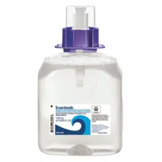BOARDWALK Green Certified Foam Soap, Fragrance Free, 1250Ml Refill, 4/Case, 4 pack, BWK8400