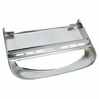 BOARDWALK Toilet Seat Cover Dispenser, 16 x 3 x 11 1/2, Triple Chrome, 1 piece per pack, BWKKD200
