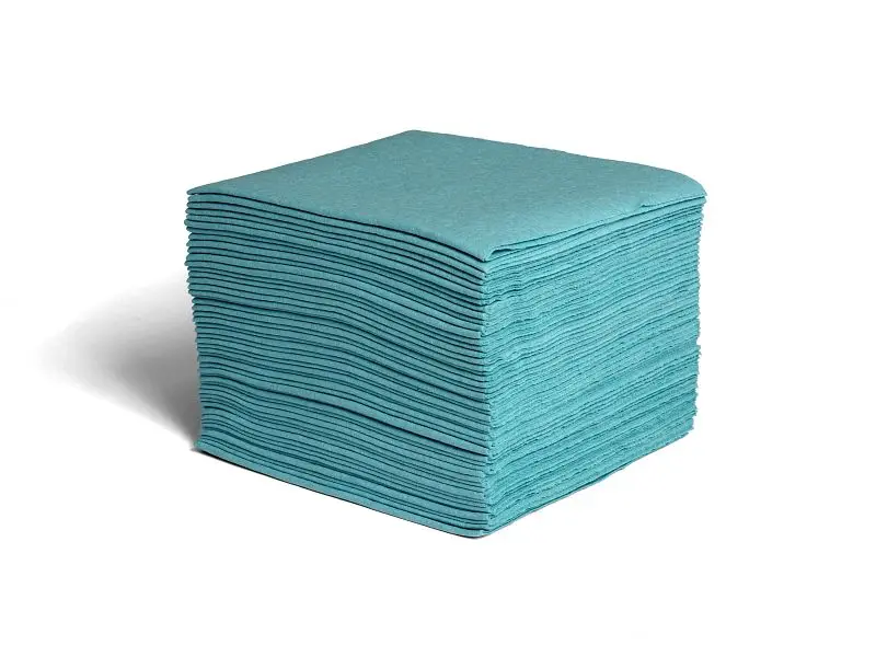 Bro-Tex Heavy DRC 1/4 Fold, Blue, 50/bag, 18 bags, 50 per Unit, Case 18 Units, 44263