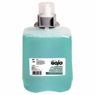 GOJO All-Weather Hunter Green Certified Foam Hand, Hair and Body Wash Refill, 2000 ml, Cucumber Melon, Used FMX-20™ Disp...