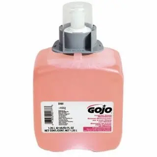 GOJO Certified Premium Foam Handwash, 1250 ml, Refill Bottle, Cranberry Scent, 4 per Carton, 1 Carton, 5161-04