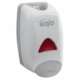 GOJO FMX™ Push-Style Soap Dispenser, 1250 ml Refill Size, Gray/Pure White, FMX-12™, 6 per Case, 1 Case, 5150-06