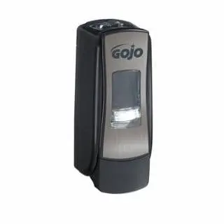 GOJO Knurled ADX™ Push-Style Soap Dispenser, 700 ml Refill Size, Matte Black, ADX-7™, 6 per Carton, 1 Carton, 8788-06