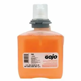 GOJO Quick-Connect Luxury Foam Antibacterial Handwash, Fruit, Refill Container, 1,200 ml, 2 per case, 5362-02
