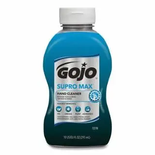 GOJO SUPRO MAX™ Heavy-Duty Hand Cleaner, 10 fl oz, Squeeze Bottle, 8 per Case, 8 per Case, 7278-08