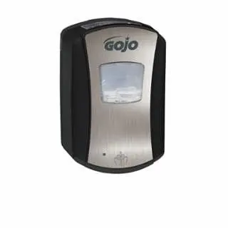 GOJO Thick LTX™ Touch-Free Soap Dispenser, 700 ml Refill Size, Black/Chrome, LTX-7™, 4 per Case, 1388-04