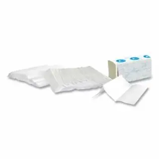 HARBOR Multifold Towels, 9.5 W x 9.25 L per Sheet, 250 Sheets/Pk, Cream, Quantity: 16 Pack, H3250W