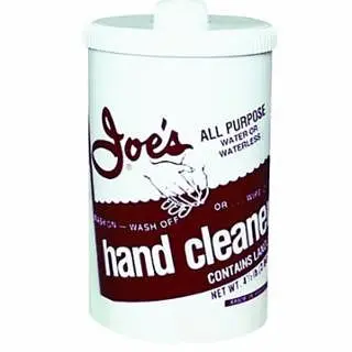 Joe'S All Purpose Waterless Hand Cleaner, 4 lb 5 oz, Plastic Can, 6/Case, 101P
