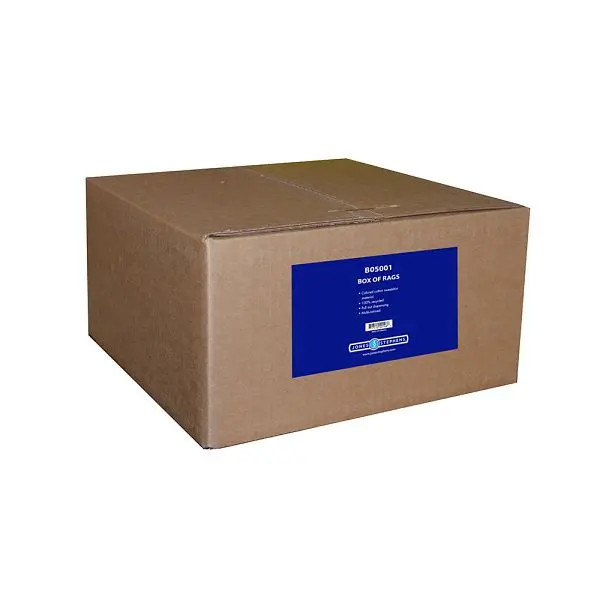Jones Stephens 4 lb. Box Rags, B05001