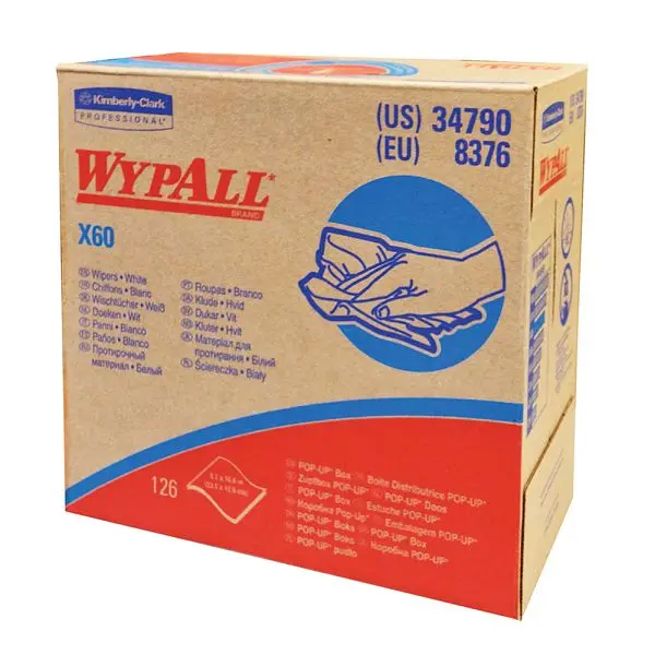 Jones Universal Stephens Wypall Teri Towels, 9-3/4" x 16-3/4" x 125 sheets, 10 Boxes per Carton, B05003 Jones St...