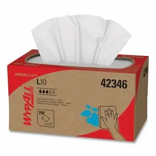Kimberly-Clark Classic L10 Single Fold Towel, Ivory, 10.25 W x 9 L, 250 Sheets, Box, 2 Ply, 24 Pieces, 42346