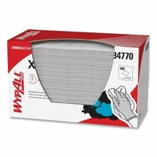 Kimberly-Clark Precision-Engineered X60 Cloth Wiper, Ivory, 11 W x 23 L, 1/4 Fold, 100 Sheets Per Pack, 34770
