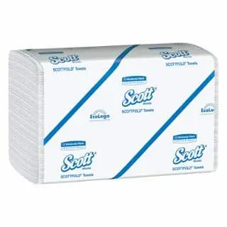 Kimberly-Clark Professional Scott Scottfold Paper Towels, 7 4/5 x 12 2/5, Ivory, 175 Towels Per Pack, 25 Packs Per Case, 1960