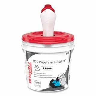 Kimberly-Clark Professional Wypall Wipers Bucket, White, 220 Per Bucket, 2 Bucket Per Case, 83561