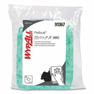 Kimberly-Clark Wypall Waterless Hand Wipe Refill Bag, Citrus, 6 Per Case, 91367