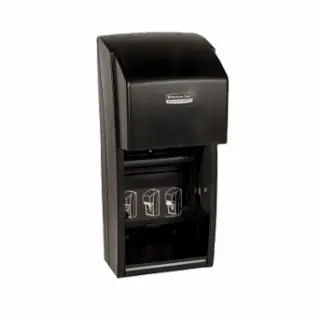 Scott Essential Quality Roll Bathroom Tproblem Dispenser, Cored And Coreless Rolls, Nylon, Smoke, Quantity: 1 piece, 09021