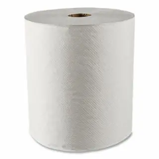 Scott Lightweight Universal 100% Recycled Fiber Hard Roll Towel, 8 W x 800 Ft L, White, Quantity: 12 pieces, 1052