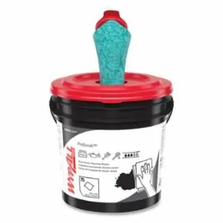 WypAll Waterless Hand Wipes, Citrus, Bucket, 75 Wipes, Quantity: 6 Pack, 91371