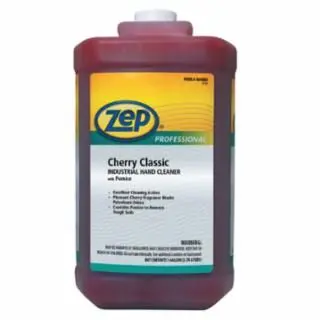 Zep Cherry Timeless Industrial Hand Cleaner Pumice, Square Jug, 1 Gal, Quantity: 4 pieces, 1046473