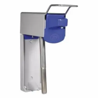 Zep D-4000 Plus Dispenser, Adjustable Volume Output, Metallic Graphite/Blue, Quantity: 1 piece, 600101