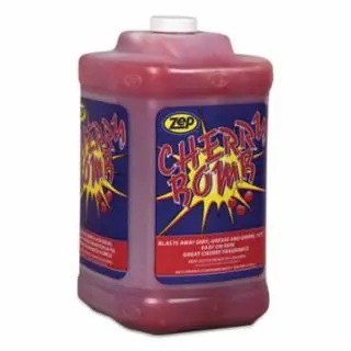 Zep Medium Cherry Bomb Heavy-Duty Hand Cleaner, Square Jug, 1 Gal, Disp/Pump Not Incorporated, Quantity: 4 pieces, 95124