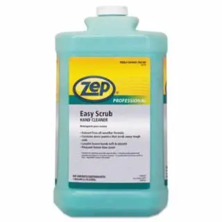 Zep Slim Easy Scrub Hand Cleaner, Square Jug, 1 Gal, Lemon, Quantity: 4 pieces, 1049469