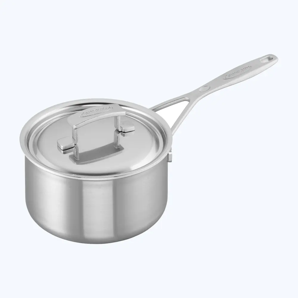 Dutch Oven 5-Ply 2-qt Stainless Alloy Saucepan
