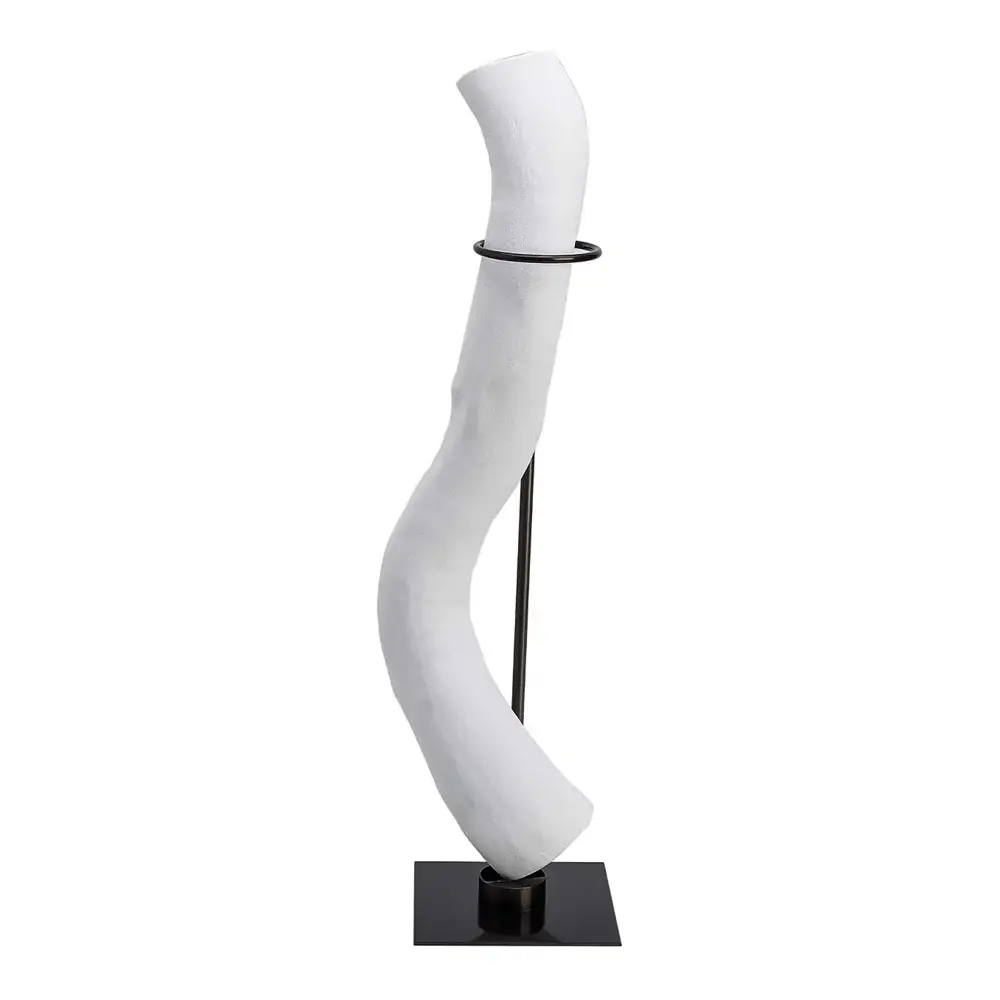 Flotte I Ornament - White & Charcoal