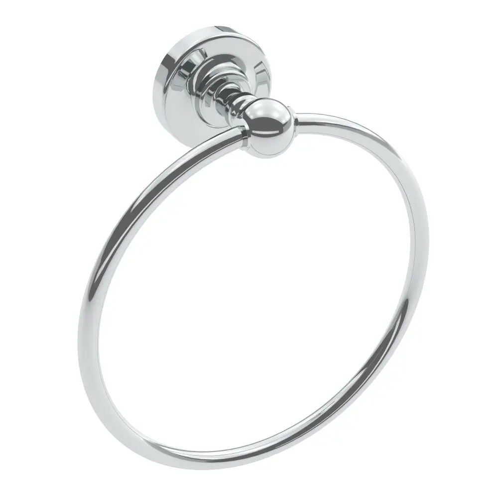 Anneau porte-serviettes Ember - Shiny metal