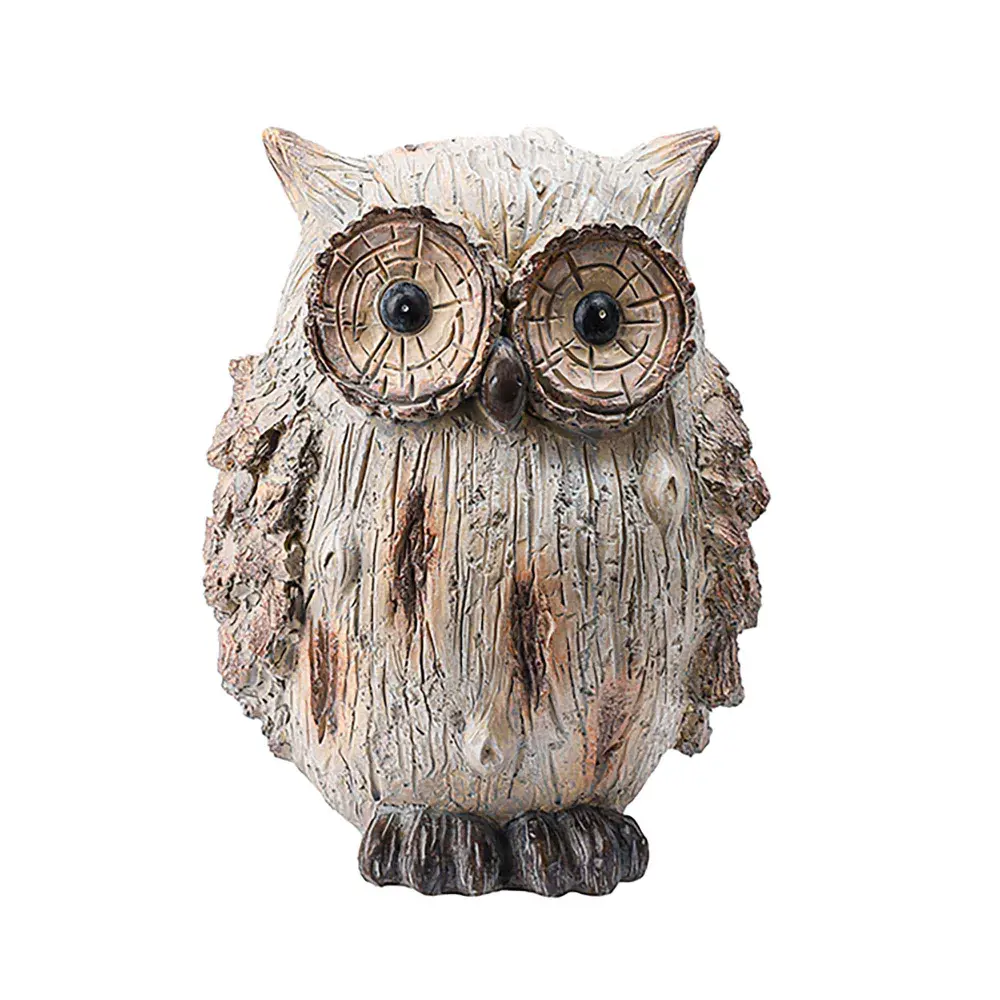 Magnesia Owl Decoration, 7.48''