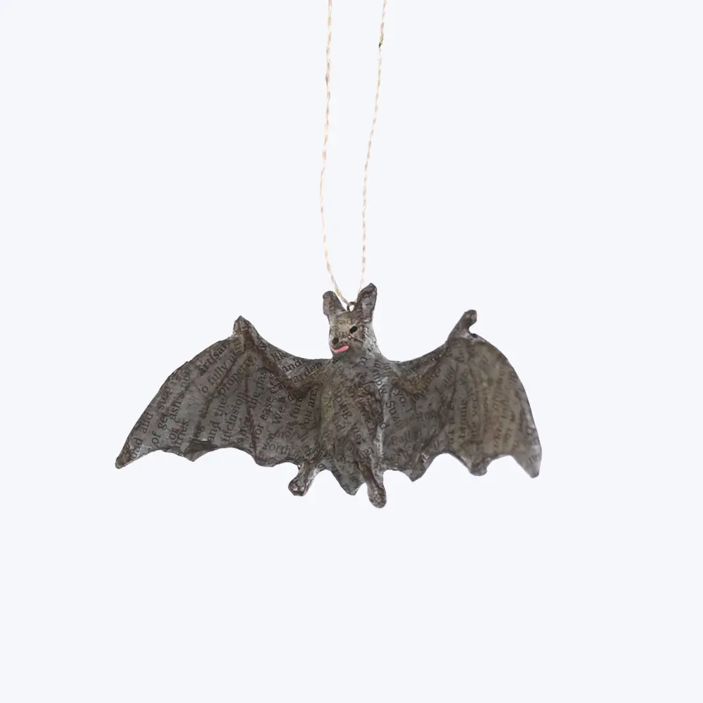 Outdoor-Rated Gothic Bat Ornament