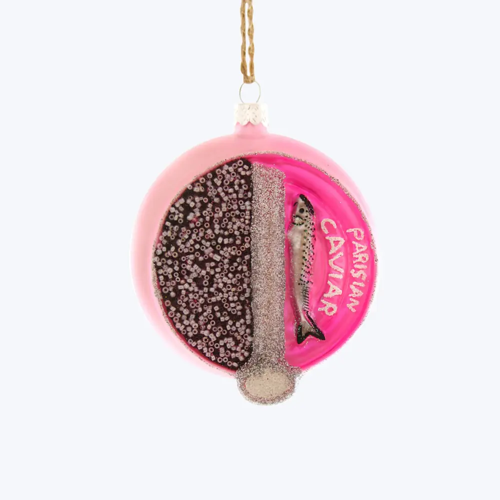 Weather-Resistant Caviar Ornament