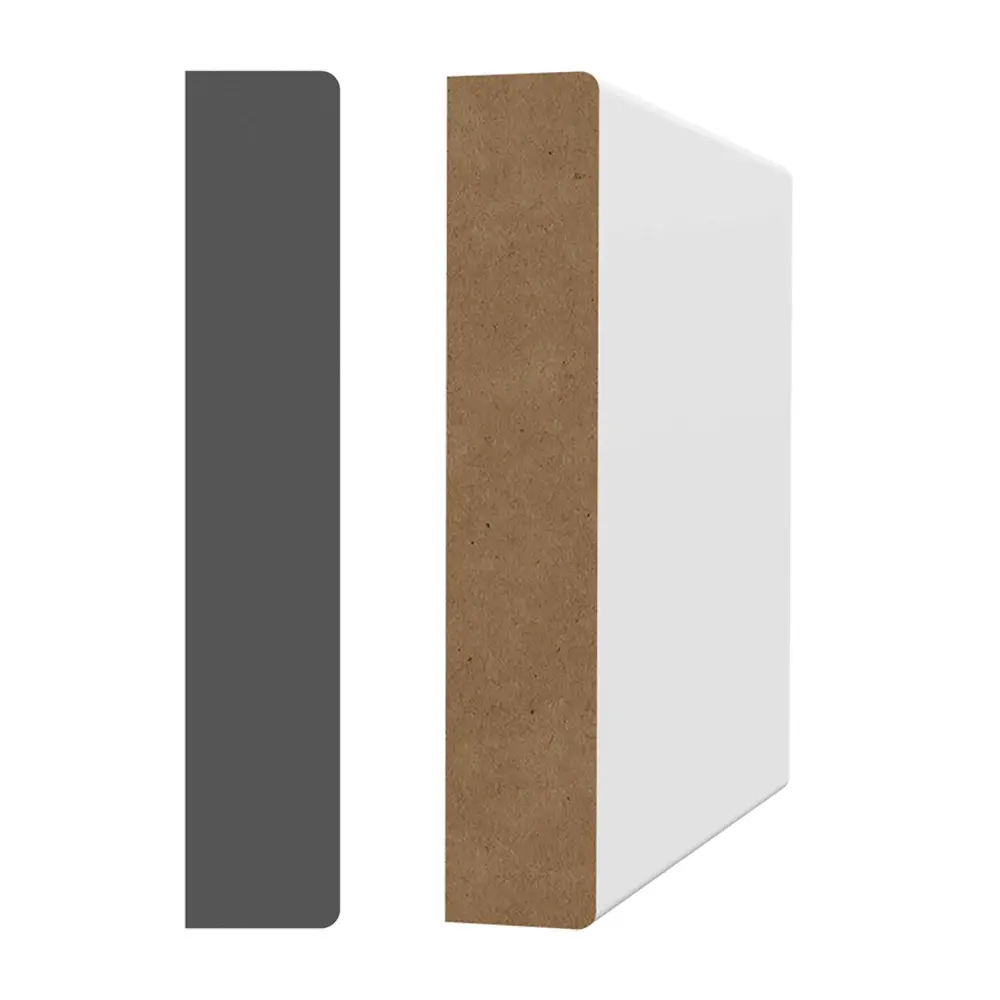 1/2'' x 2-3/4'' x 7'-1'' Snow Primed MDF Casing